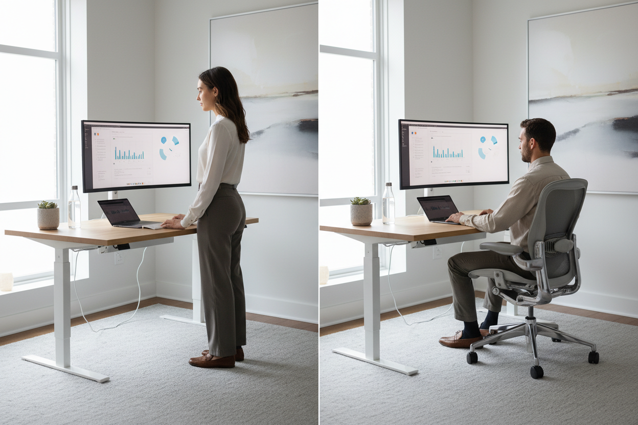 Standing Desk vs. Sitting Desk: Which Is Right for You?