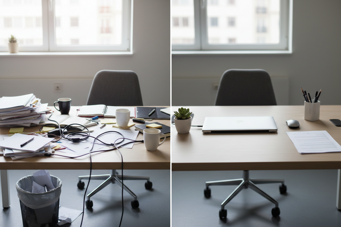 The Psychology of an Organized Workspace: Why Clutter Affects Productivity