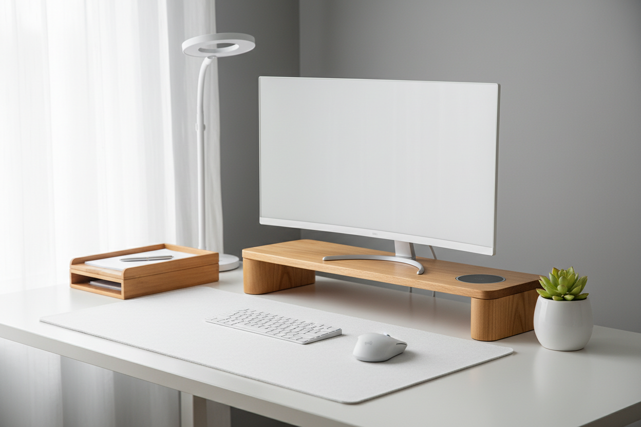 Monitor & Desk Organization