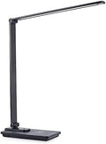 Desk Lamp with USB Charging Port: Power Strips with Surge Protection - 1 Type-C, 1 USB-A Charging Port, 2 AC Power Outlets, Desk Lamps for Home Office
