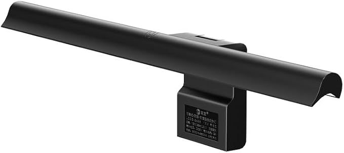 BY-J Computer Monitor Light Bars, Screen Monitor Light Bar for Eye Caring, Charged and Plugged in, Dimmable Monitor Light Bar, Touch Control, No Glare Space Saving Home