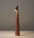 LED Desk Lamp with Touch Control, 3 Color Modes, Portable, Cordless, USB-C Rechargeable, Modern Table Light for Office, Bedroom, Portable, with Multiple Finishes (Coffee, Small)