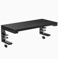 ARES WING 21.7 inches Desk Extender Shelf, 21.7"x 9.8" Versatile Clamp on Desk Shelf, Heavy Duty Desktop Organizer for Gaming and Office Accessories, Black