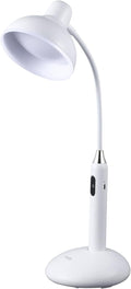 VAVOFO Eye-Caring Wireless Desk Lamp 6781-700 Lumens, 2700-7000K Adjustable Color Temperature, 360° Gooseneck, Touch Control & USB-C Charging, 2.5hrs Cordless Use (White)