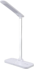Keenso Desk Lamp with Wireless Load Charger with a Big Lighting Angle That Attenuate The High Brightness Table Lamp to Read The Writing