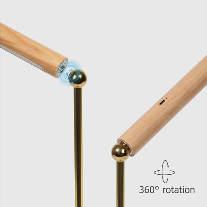 LED Desk lamp Rechargeable Magnetic Cordless Desk Lamp,Table Lamps with Stepless dimming Touch Control Reading lamp 4000k Natural Light Eye Protection for Home Office Bedside Bedroom Dorm Room Decor