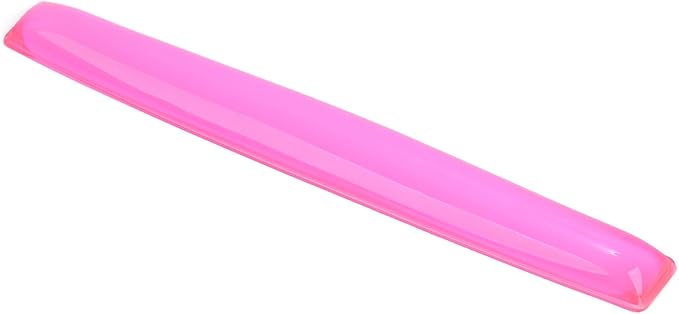 Gel Keyboard Wrist Rest Pad | Wrist Rest Support for Office Gaming Computer Laptop Ergonomic Comfortable Wrist Support - Pink