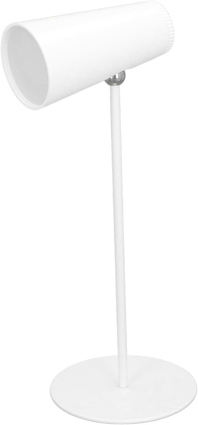 Desktop Lamp 3.7V 2.5W USB Rechargeable Cordless Mini Reading Lamp, Soft Eye Care Light for Bedroom Study Office - Adjustable Flexible Design, Flicker Free Illumination, Portable
