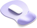 ErgoComfort Gel Wrist Rest Mouse Pad-Ergonomic Office Mousepad with Wrist Support-Non-Slip, Design Desk Accessories Mat for Home&Game Decor (06Purple Ombre)
