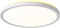 Ultra-Thin LED Ceiling Light for Bedroom, Wood Grain Finish, Flush Mount, Asian-Inspired Design, Flicker-Free & Dimmable, Eye Care Lighting(White,11.81 * 11.81 * 1.77inch)