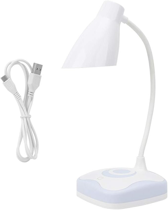 Mood Lighting LED Lamp, 2 in 1 Table Lamp Night Light, 3 - Level Touch Control, USB Rechargeable - Flicker - Free Eye - Care, Flexible Gooseneck, Ideal for Reading and Bedroom