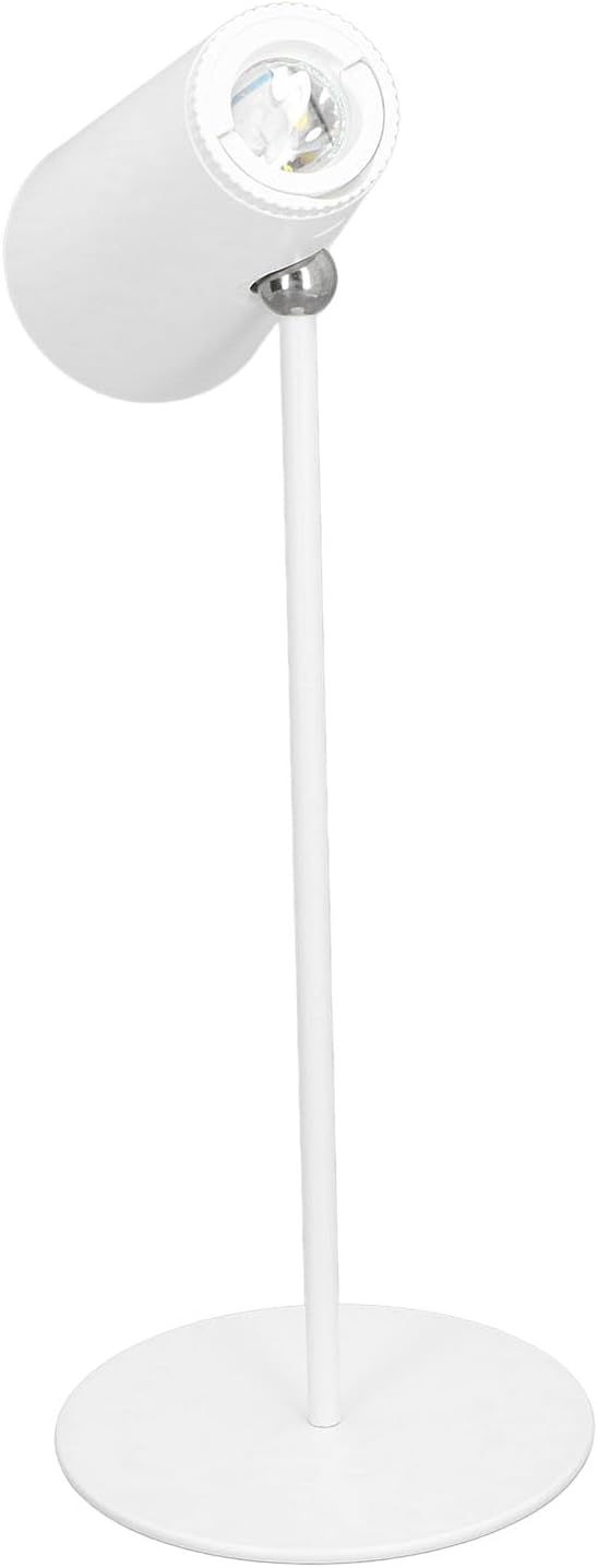 Desktop Lamp 3.7V 2.5W USB Rechargeable Cordless Mini Reading Lamp, Soft Eye Care Light for Bedroom Study Office - Adjustable Flexible Design, Flicker Free Illumination, Portable