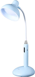 VAVOFO Wireless LED Desk Lamp with Touch Control - Adjustable 2700-7000K Color Temperature, 700LM Brightness, 360° Flexible Gooseneck, USB-C Charging, 2.5hrs Cordless Use (Blue)