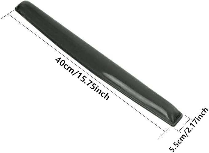 Gel Keyboard Wrist Rest Pad | Ergonomic Wrist Rest Support for Office Gaming Computer Laptop, Comfortable Ergonomic Wrist Support