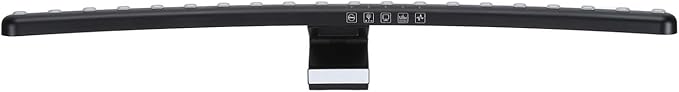 MAVIS LAVEN 2 in 1 RGB Monitor Light Bar, Curved Design with Touch Control, Eye Caring Lighting for Gaming and Music Lovers