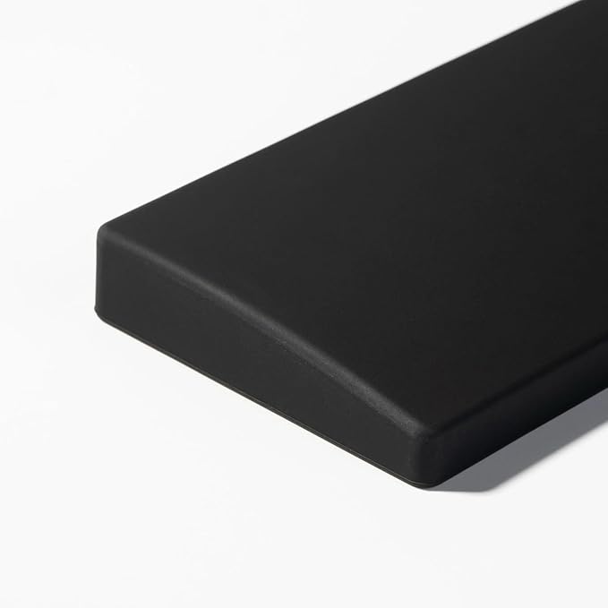 Keychron Silicone Palm Rest for V1 / V1 Max / V2 / V2 Max / Q1/ Q1 Pro / Q1 HE/ Q1 Max / Q2 / Q2 Pro / Q2 Max/ Q2 HE/ P1 / P1 Pro / P1 HE - Black, 12.89" Length