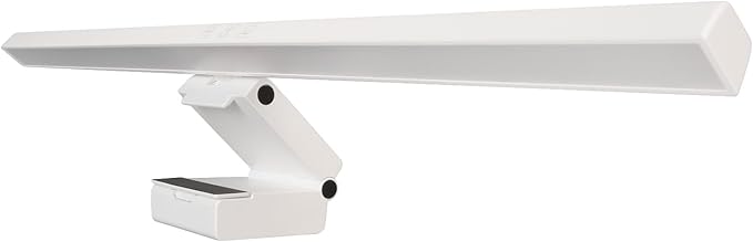 Monitor Light Bar, Screen Monitor Light Bar for Eye Caring with Touch Control, Three Levels Color Temperature and Infinite Dimming, for Computer Laptops (White)