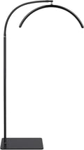 Half Moon LED Floor Light - Professional Shadow-Free Lamp for Lash Techs, Estheticians & Tattoo Artists | Dimmable for Eyelash Extensions, Nail Art, Home & Office