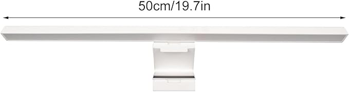 Monitor Light Bar, Screen Monitor Light Bar for Eye Caring with Touch Control, Three Levels Color Temperature and Infinite Dimming, for Computer Laptops (White)