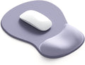 ErgoComfort Gel Wrist Rest Mouse Pad-Ergonomic Office Mousepad with Wrist Support-Non-Slip, Design Desk Accessories Mat for Home&Game Decor (06Lavender Haze)
