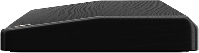 GLORIOUS Gaming Wooden Keyboard Wrist Rest (TKL) - White Ash Wood, Medium-Coarse Grain, Smooth Surface, Sweat & Oil Resistant, Easy Clean, Anti-Slip Rubber Base, 360 x 100 x 19mm - Onyx