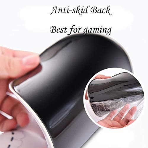 2B PP Anime Mouse Pads with Wrist Rest Gaming 3D Mousepads 2Way Skin (2BPP)