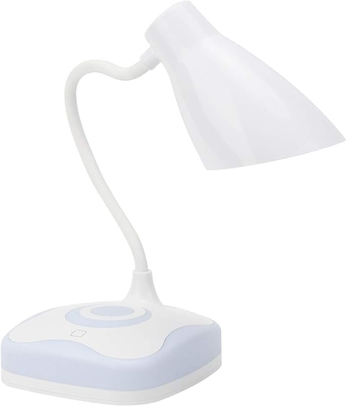 Mood Lighting LED Lamp, 2 in 1 Table Lamp Night Light, 3 - Level Touch Control, USB Rechargeable - Flicker - Free Eye - Care, Flexible Gooseneck, Ideal for Reading and Bedroom