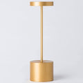 SAKRINGT Cordless Table Lamp Rechargeable, 5000mAh Battery Operated Portable Table Light,Dimming LED Table Lamp for Restaurant/Patio/Outdoor(Gold)