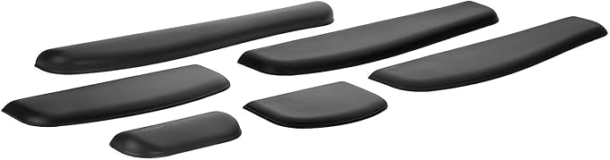 Kensington ErgoSoft Wrist Rest for Standard Keyboards, Black (K52799WW)