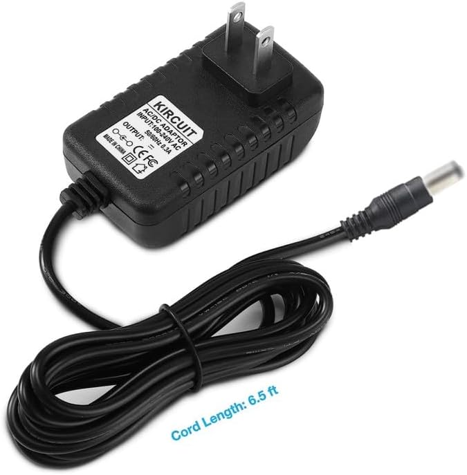 24V AC/DC Adapter Compatible with Micomlan DDL-003-12W VES4469 LED Desk Lamp Clamp Architect Adjustable Swing Arm Clip-on Table Light Home Office 24VDC Power Supply Cord Battery Charger PSU