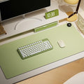 Heated Desk Pad 31.5×13 Inch - 3-Speed Touch Control Large Heated Mouse Mat with 3-Hour Auto Shut-Off, Non-Slip Silicone Eye Protection Warm Desk Mat for Office and Home (Green)