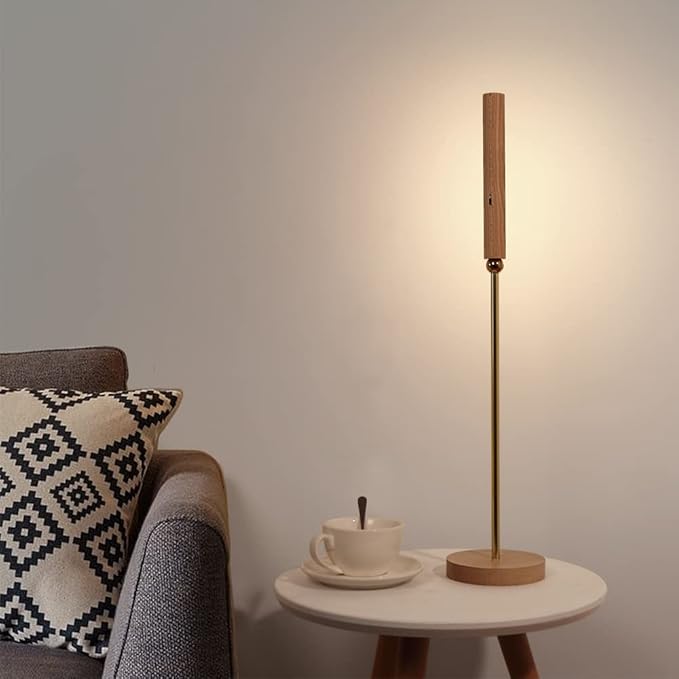 LED Desk lamp Rechargeable Magnetic Cordless Desk Lamp,Table Lamps with Stepless dimming Touch Control Reading lamp 4000k Natural Light Eye Protection for Home Office Bedside Bedroom Dorm Room Decor