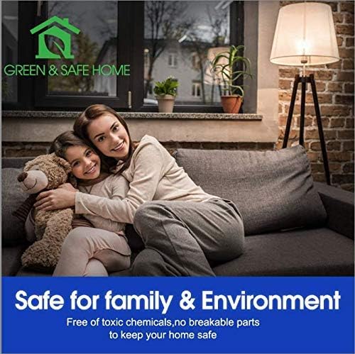 Energetic 60W Equivalent, A19 LED Light Bulb, 2700K Soft White, E26 Medium Base, Non-Dimmable LED Light Bulb, 8W 760lm, ETL Listed 6 Pack