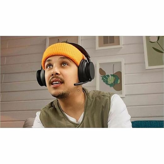 Xbox Wireless Gaming Headset – Over Ear Headphones – Spatial Audio with Dolby Atmos, Windows Sonic Series X|S, One, Windows PC, Mobile – Carbon Black