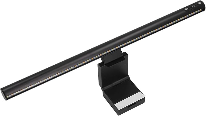 Monitor Light Bar, Computer Screen Light with 5 Color Temperatures and 3 Dimming Levels, USB Powered Eye Caring LED Desk Lamp for Office Home Study (300SA55)