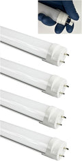 (4-Pack) Not-a-Plug-and-Play (Type B) & Full Spectrum LED Tube Light - T8 3FT 36-Inch 14W, Cool White 4000K, F25T8 F30T8 F30T12/CW, Double-End Powered, 85-265VAC - 95CRI + Flicker Free