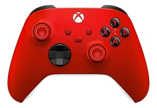 Xbox Wireless Gaming Controller (2025) – Pulse Red – Play on Xbox, Windows, Android, iOS, FireTV Sticks, Smart TVs, VR Headsets