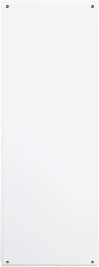Legrand - On-Q 42-Inch Structured Wiring Enclosure with Screw-On Cover - in-Wall 20-Gauge Media Box with 2.5" Wire Pass Throughs & 2X Outlet Knockouts - Glossy White - EN4200