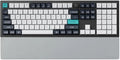 Keychron Gray Silicone Wrist & Palm Rest – 17.6" Full Size for K10 Pro / K10 Max / Q6 / Q6 Pro / Q6 Max / Q6 HE / V6 / V6 Max – Full Honeycomb Anti-Slip Base, Smooth & Soft Typing Support