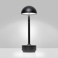 Cordless Table Lamp Rechargeable - LED Table Light Outdoor - 5000mAh Battery Operated Portable Touch Dimmable Lamps for Restaurant Patio Dining Room (Black-1)