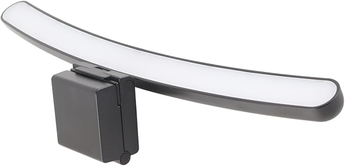 Yosoo Health Gear Computer Monitor Lamp with 7 Color RGB Light, Curved Screen Monitor Lamp Easy Clamp Eye Monitor Light Bar Type C for Reading Game Meeting