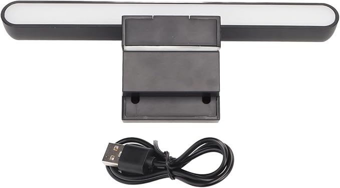Computer Monitor Light, Monitor Light Bar, 3 Tunable Color Temperature Dimmable LED Screen Monitor Light Bars with Touch Control for Laptop