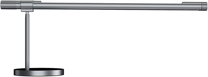 Allocacoc LED Desk Lamp, Table Lamp LightStrip, 360 Degree, Touch Control, Slide, Swipe to Adjust Brightness, Light Saber, Modular, Link to Extend, USB-C, Modern, Fun, Home, Office, Bedroom (Cold)