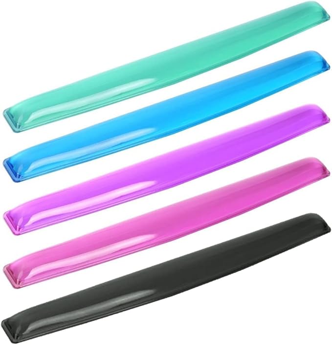 Gel Keyboard Wrist Rest Pad - Gel Keyboard Wrist Rest Pad | Wrist Rest Support for Office Gaming Computer Laptop Ergonomic Comfortable Pain Relief- Blue