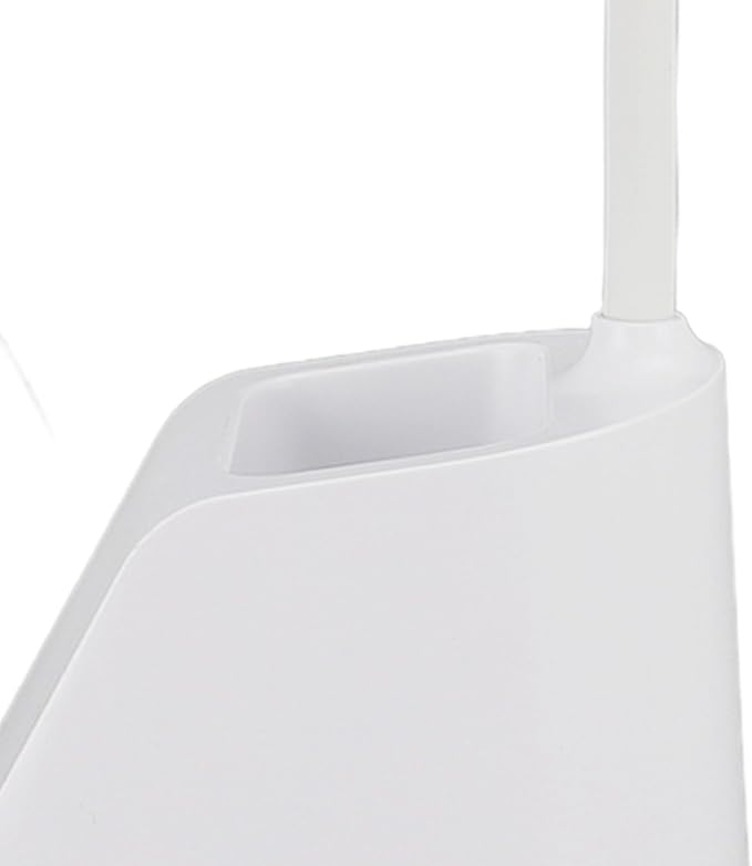 Dpofirs Flexible Gooseneck Desk Lamp with 15W Wireless Charger & Pen Holder, Adjustable LED EyeCaring Light, Touch Control, TypeC for Home Office (White)