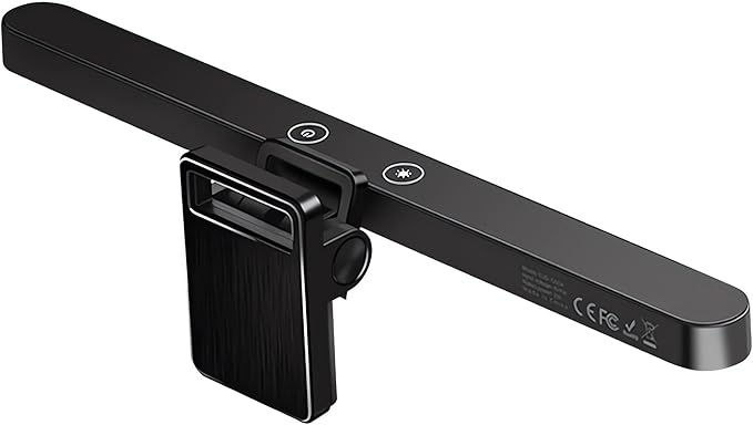 Laptop Monitor Light Bar, Computer USB Lamps with Touch Dimmer Switch, E-Reading LED Light Anti-Glare for Office/Home, Brightness/Color Temperature Adjustment