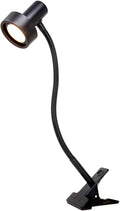 O’Bright Luxor - Dimmable LED Desk Lamp with Gooseneck (Black-Clip on)