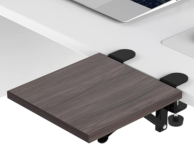 OUGIC Computer Armrest, Adjustable Computer Desk Armrest Stand, Ergonomic Rotating Armrest Bracket for Table, Desk, Chair, Desk, 24 cm x 23 cm