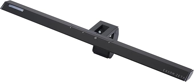PaletteLife EXZ-1500BK LED Monitor Light Bar EXARM Zeta, USB-C Powered, Anti-Glare Lighting, RGB Gaming Light, Black