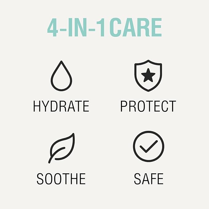 NOVEHA Hydrating Eye Cream for Sensitive Skin, Eye Moisturizer for Dry Eyelids & Around Eye, Vegan Ceramide Eyelid Cream, Anti-Aging Eye Cream for Fine Lines & Puffiness, Fragrance-Free - 1 oz